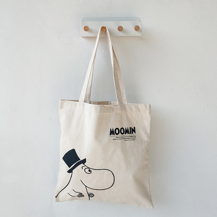 Túi Xách Canvas Cỡ Lớn In Họa Tiết Hoạt Hình Moomin Đáng Yêu