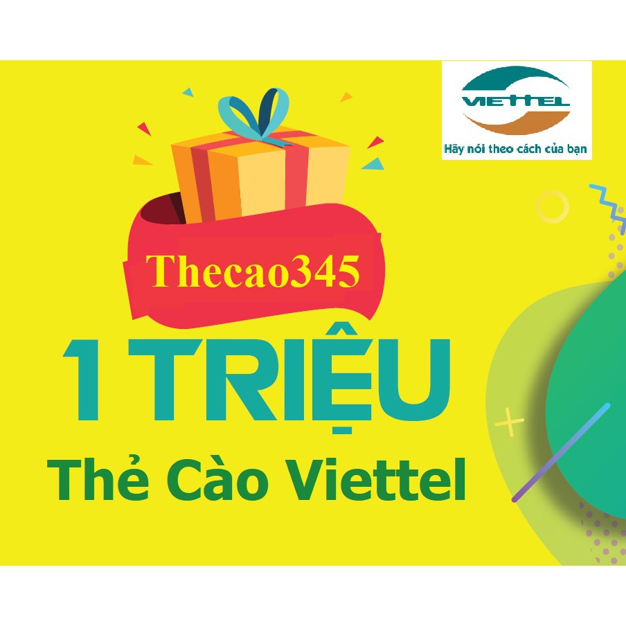 Thẻ Cào Viettel 1 Triệu
