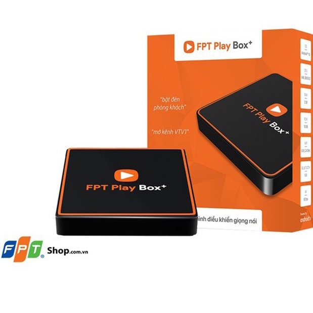 Đầu Thu Truyền Hình FPT Box 2020 plus 4K Android TV Box FPT MODEL T550 - Chính Hãng bảo hành đổi mới