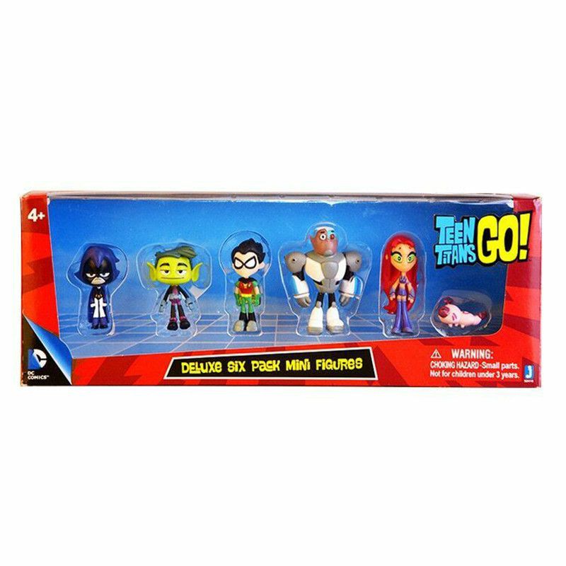 Set 6 Mô Hình Nhân Vật Teen Titans Go