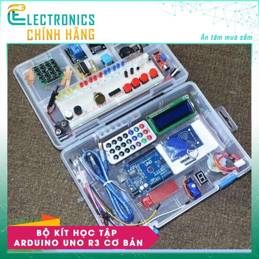 Bộ Kít Học Tập Arduino UNO R3 Cơ Bản, Bộ Arduino Starter Kit,Bộ thí nghiệm Arduino Cơ Bản