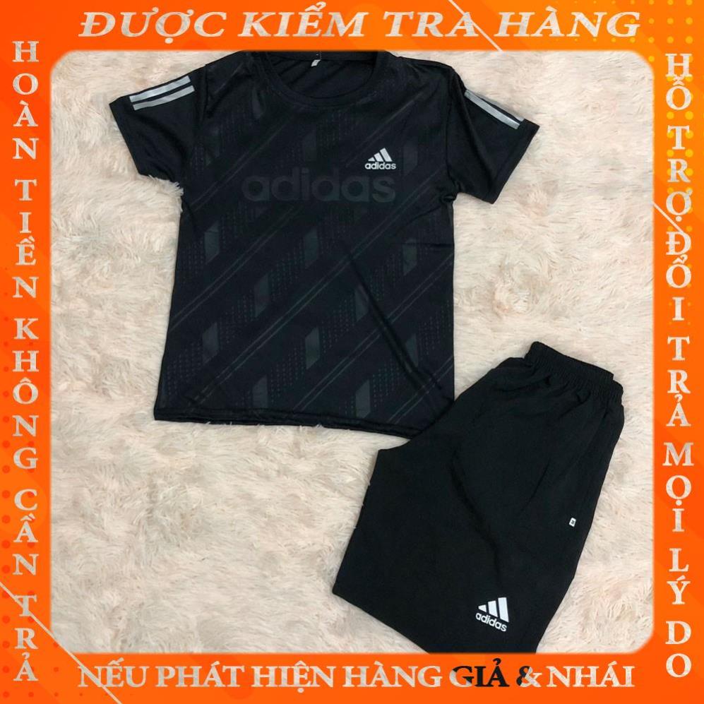 Set Bộ Thể Thao Nam - Bộ Quần Áo Thể Thao Nam Adidas Mùa Hè 2021 qdung