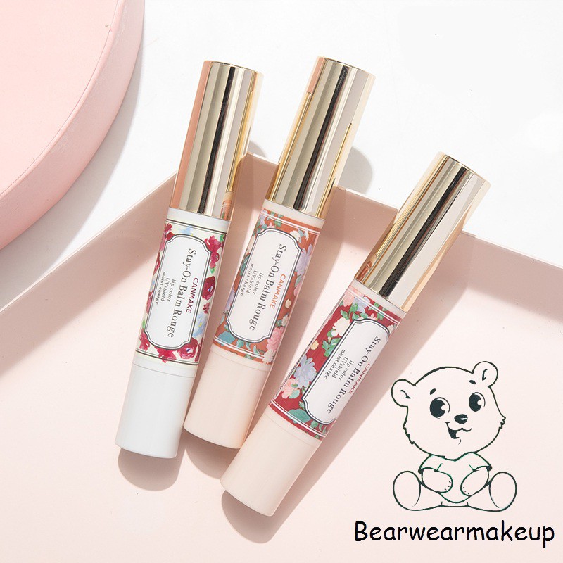 (ĐỦ MÀU) SON DƯỠNG CHỐNG NẮNG CANMAKE STAY-ON BALM ROUGE