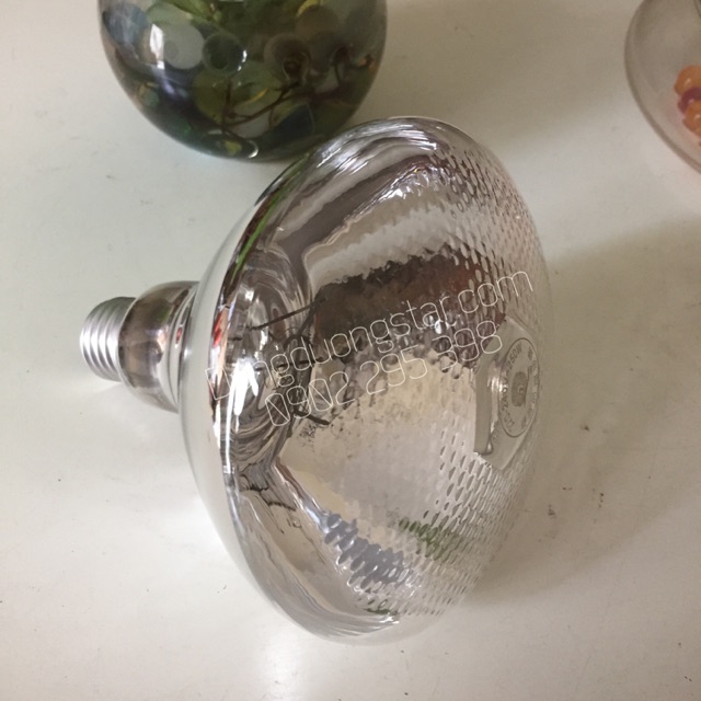 Bóng đèn hâm thức ăn 250W đuôi E27, bóng đèn hâm nóng thức ăn, phụ kiện đèn hâm thức ăn