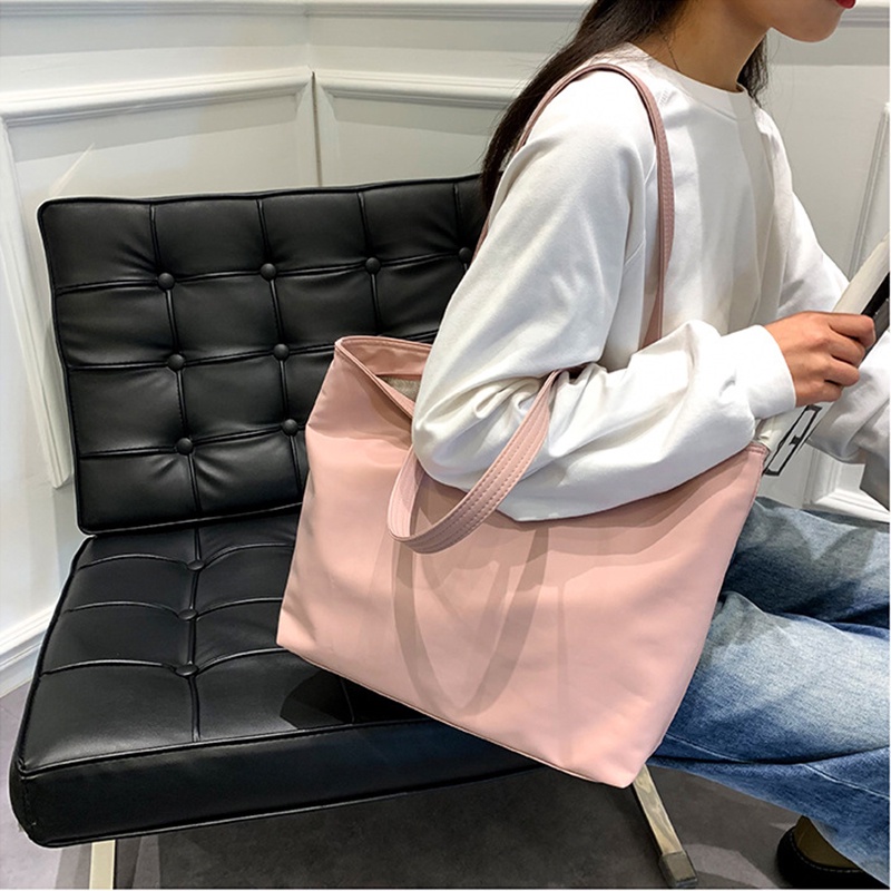 Túi đeo vai IELGY kiểu Hàn Quốc sức chứa lớn không thấm nước vải oxford