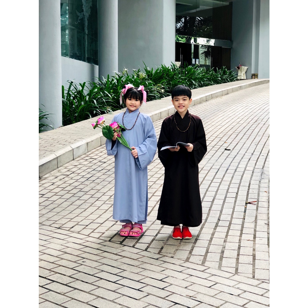 Áo Tràng Vải Kate Cho Bé