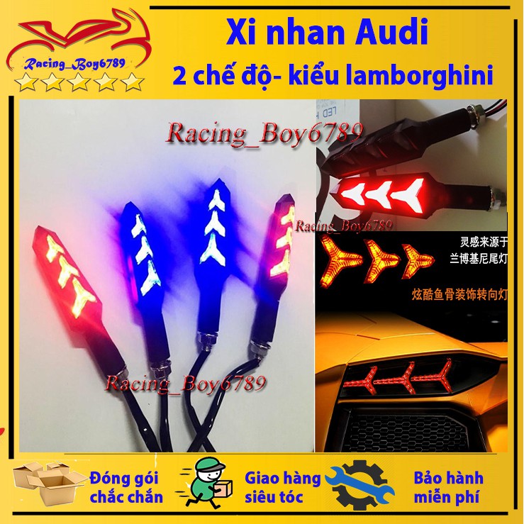 Xi Nhan Led chạy Audi Lamborghini