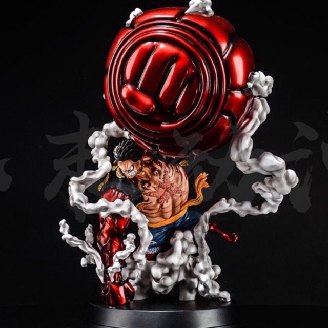 mô hình One Piece - mô hình Luffy gear 4 snake man Cao 25cm bằng PVC cao cấp (Có clip, Ảnh thật)