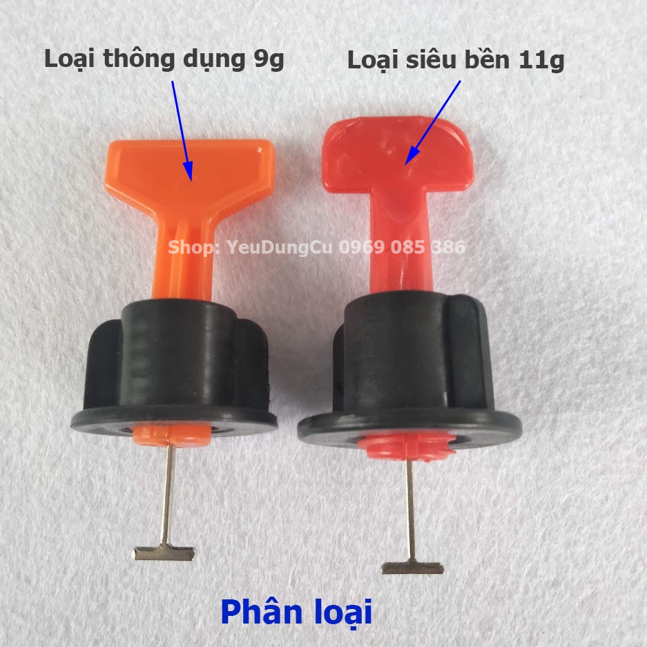 Ke cân bằng lát gạch tái sử dụng Ke vít ốp lát gạch men chữ T