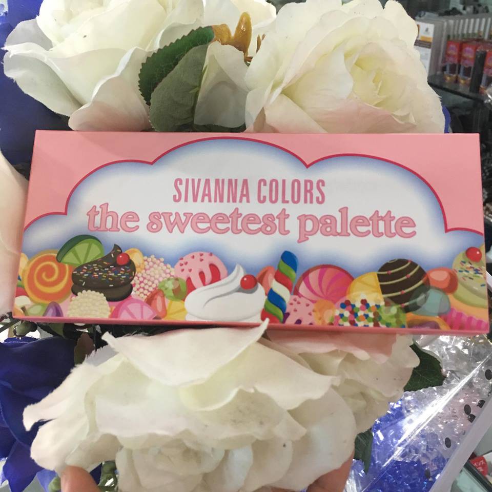 Bảng Phấn Mắt 18 Ô Sivanna Colors The Sweetest Palette - bản dupe hoàn hảo ngon bổ rẻ của Too Faced