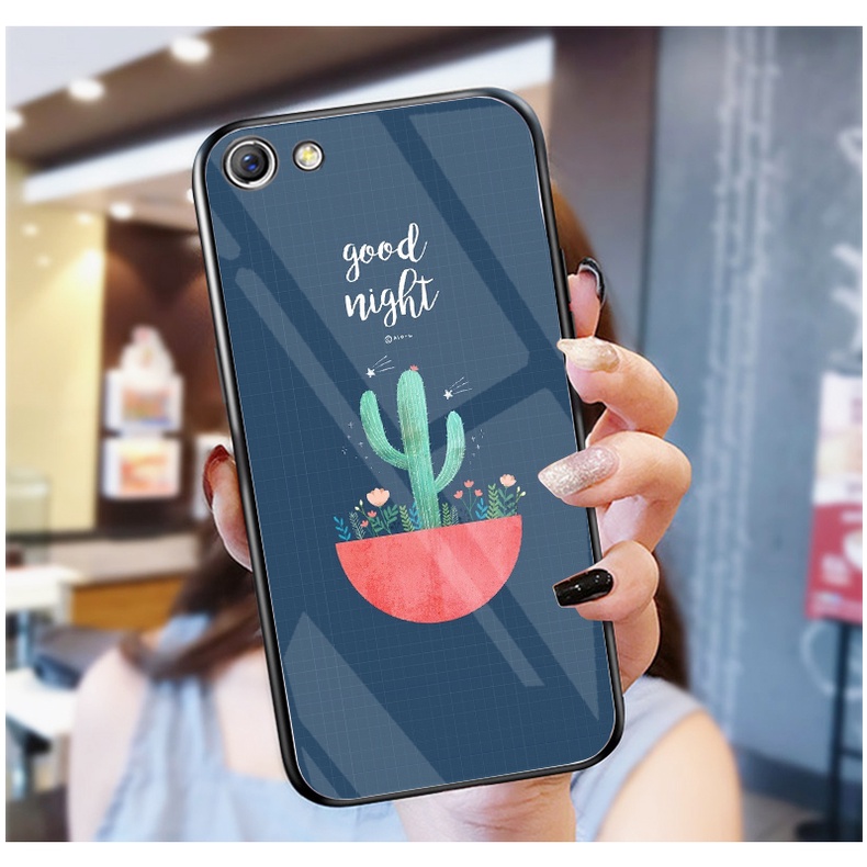 Ốp Lưng OPPO A83, F3 PLUS Ốp kính bóng cao cấp mới nhất