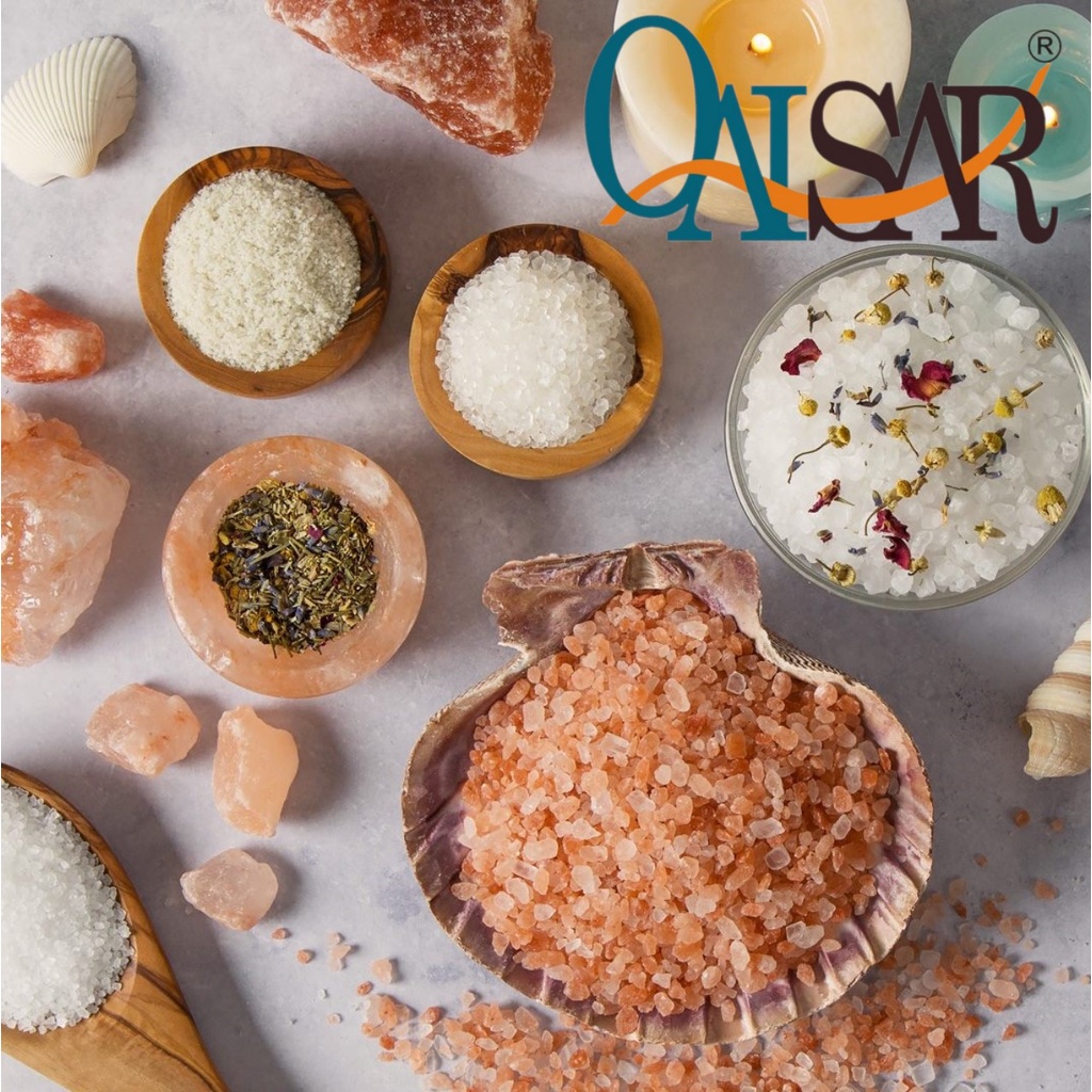 Muối hồng himalaya QAISAR cân bằng âm dương thực phẩm - 500g