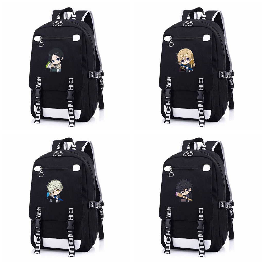 Balo nam nữ in hình BLUE PERIOD chibi anime cặp sách đi học