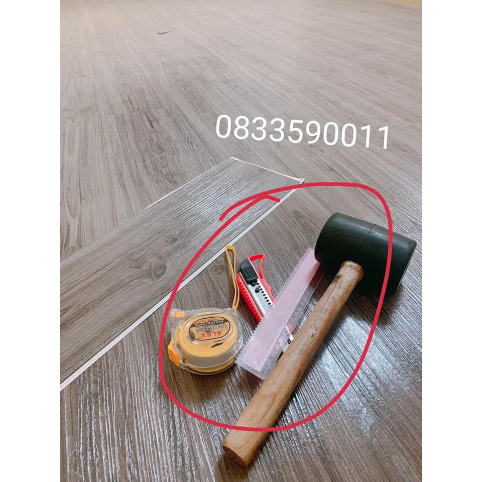 Combo búa ,dao. Dụng cụ làm sàn nhựa , sàn gỗ, lam sóng.