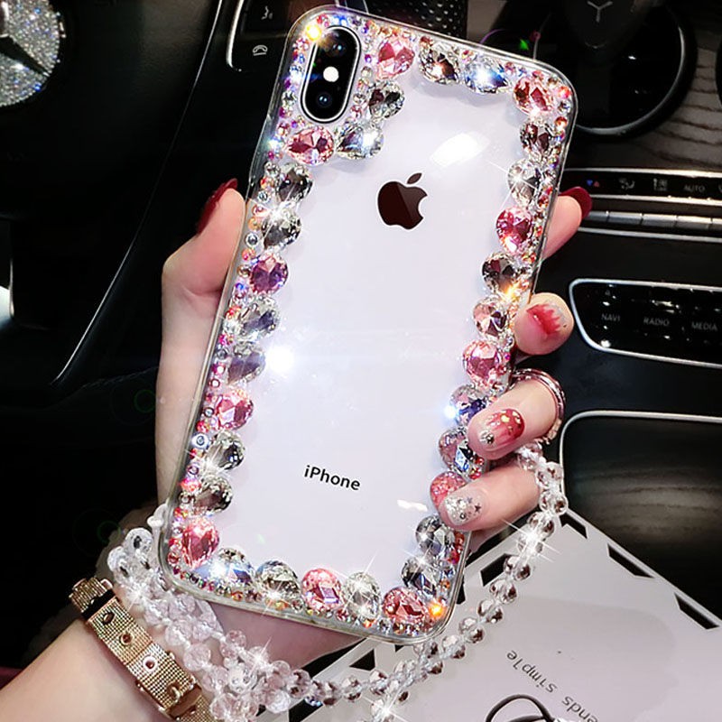Ốp Điện Thoại Đính Đá Lấp Lánh Cho Samsung Galaxy A12 A32 A52 A72 A02 A02S A51 A71 A21S A11 M11 A31 A50 A70 A10S A20S