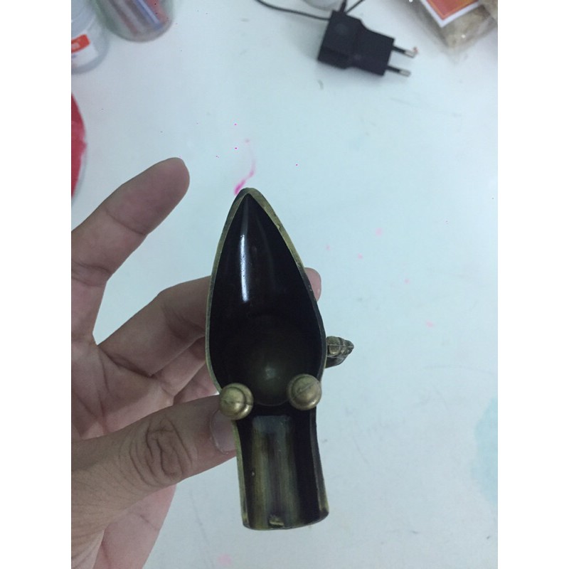 Ly rượu thời tần băng kẽm mạ đồng, có size 10cm và 13cm