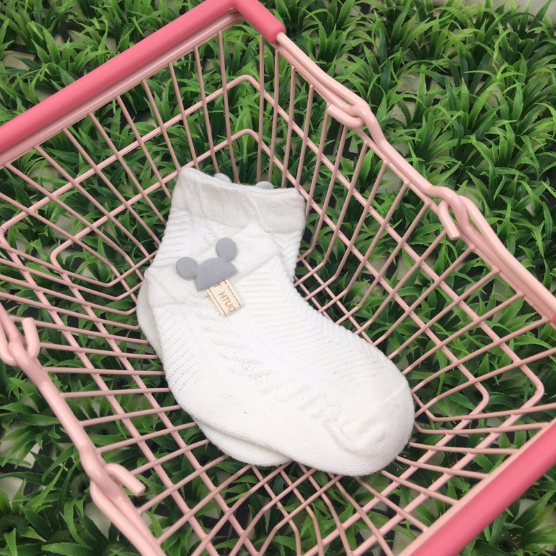 Tất trẻ em, bít tất cotton lưới cho bé sơ sinh cho trẻ từ 0 đến 3 tuổi