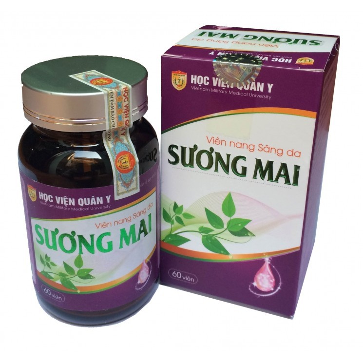 Viên Sáng Da Sương Mai 💊 FREESHIP ️💊 Học Viện Quân Y