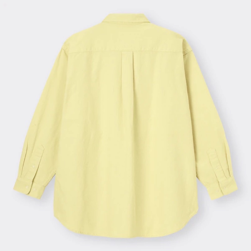 Áo sơ mi nam kaki dài tay dòng Heavy Twill thời trang, năng động của GU - Nhật