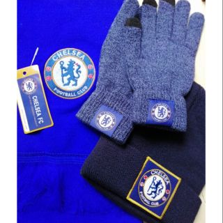 Combo Khăn, găng tay, mũ len Chelsea
