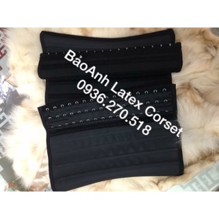 Áo Định Hình Eo Latex Ngắn 2019