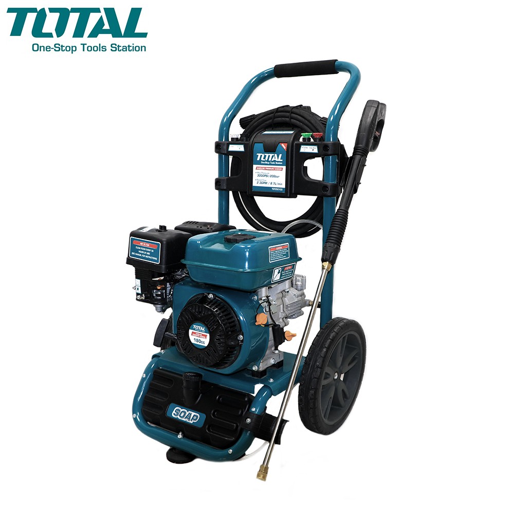 Máy rửa xe dùng xăng total TGT250103