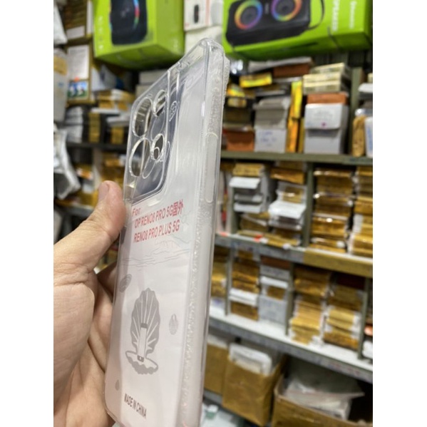 Ốp lưng Oppo Reno 8 5G / Reno 8 Pro 5G / Reno 8 pro plus 5G dẻo siêu trong suốt bảo vệ camera viền nhám chống trượt