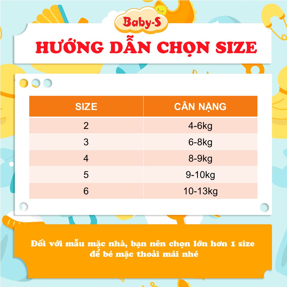 Bộ ba lỗ cotton 2 chiều hình thú ngộ nghĩnh cho bé 2-13kg chất thông thoáng co giãn Baby-S – SBVN033