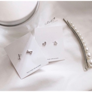 Tink Tink Heart earrings ( giá báo theo 1 đôi)