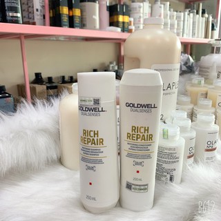 _Dầu gội xả phục hồi Goldwell Rich Repair 250ml chính  hãng