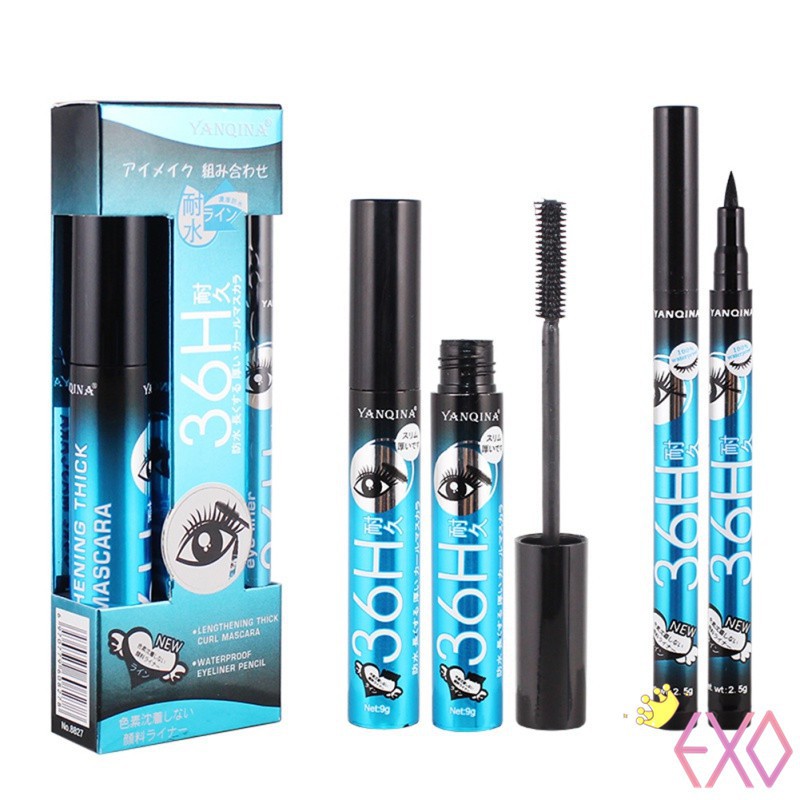 [Hàng mới về] Set mascara + bút kẻ mắt 2 trong 1 lâu trôi chống nước hiệu quả | BigBuy360 - bigbuy360.vn