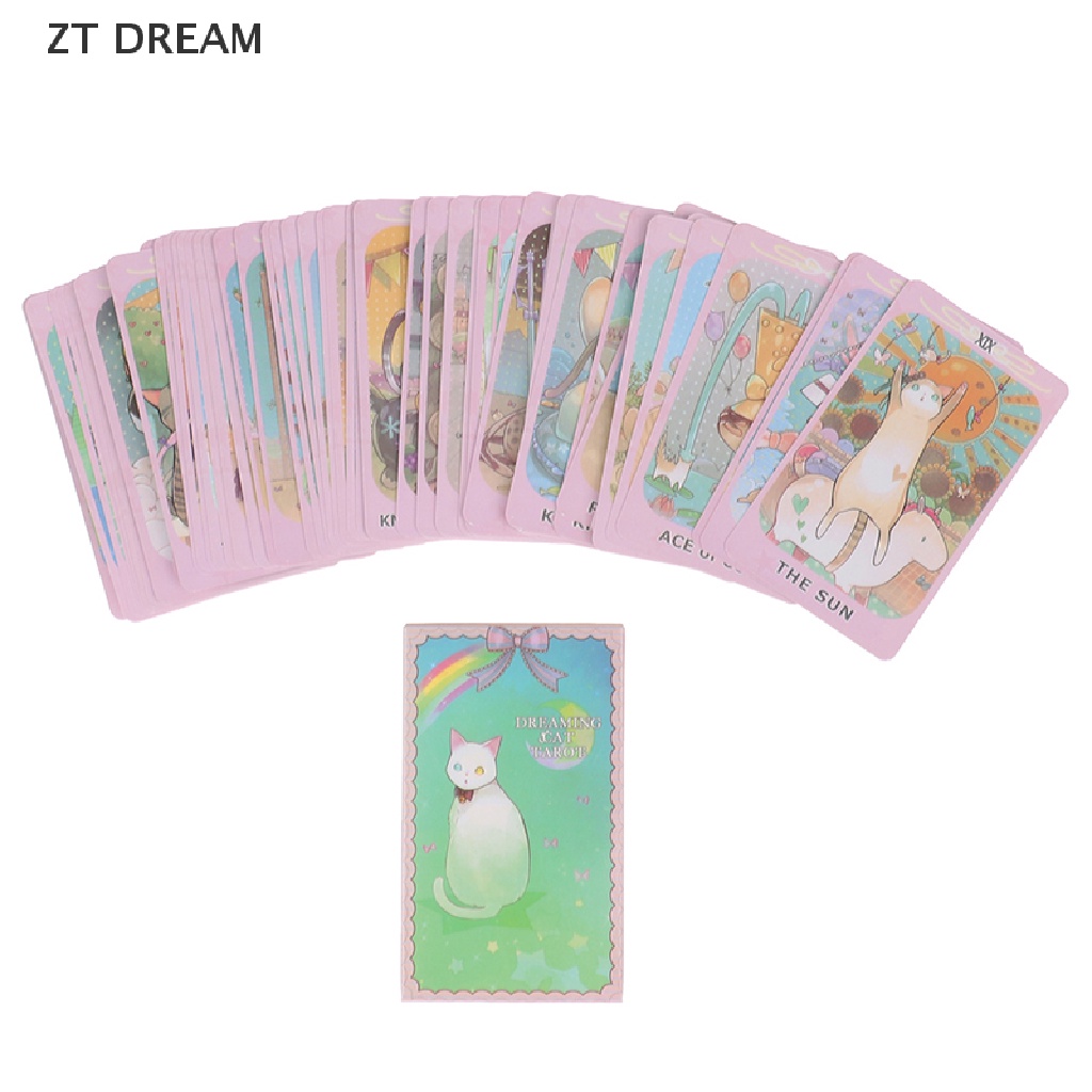 Bộ Bài Tarot 07 Lá Bài Tarot Mèo Trong Fate Divination