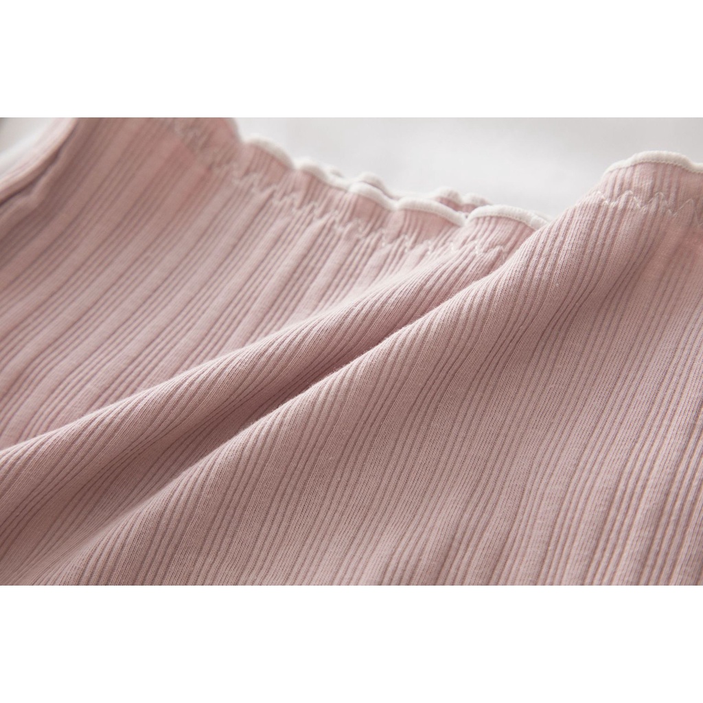 Quần Lót Nữ Cotton gân tăm viền ren thêu gấu dễ thương thoáng mát MÃ 2899