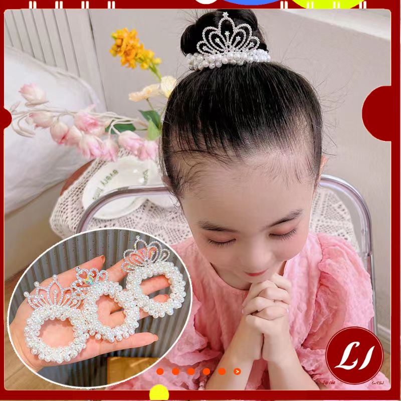 Chun buộc tóc VƯƠNG MIỆN siêu đẹp cho bé- ND