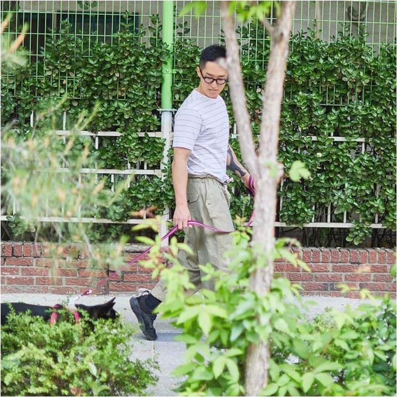 Áo thun relaxed fit striped