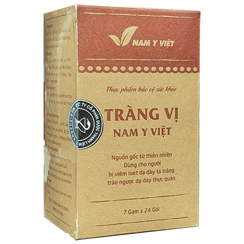 Tràng Vị Nam Y Việt - Hỗ trợ giảm acid dịch vị, bảo vệ niêm mạc dạ dày (7g x 24 gói)