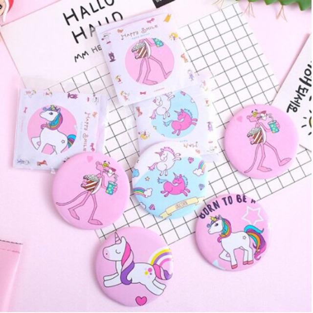 Gương mini hình cute