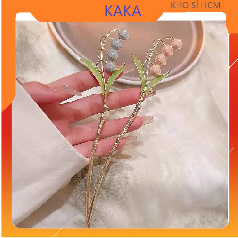 KẸP TRÂM CÀI TÓC HOA TY GON K507