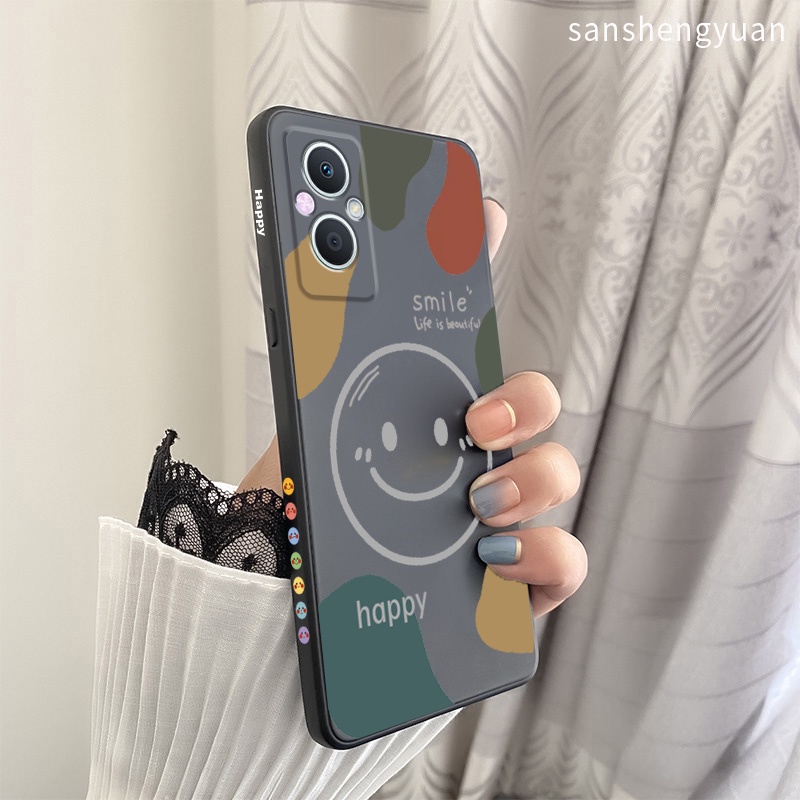 Ốp Điện Thoại Silicone Mềm Màu Trơn Cho oppo reno 7z 5g oppo reno7 z 5g