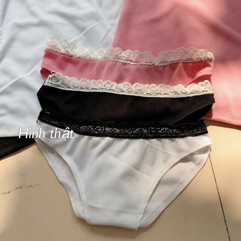 Đầm ngủ 2 dây tặng kèm quần chip phối ren vải thun gân - A2U | BigBuy360 - bigbuy360.vn