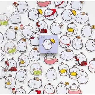 Hộp 45 sticker hoạt hình cute