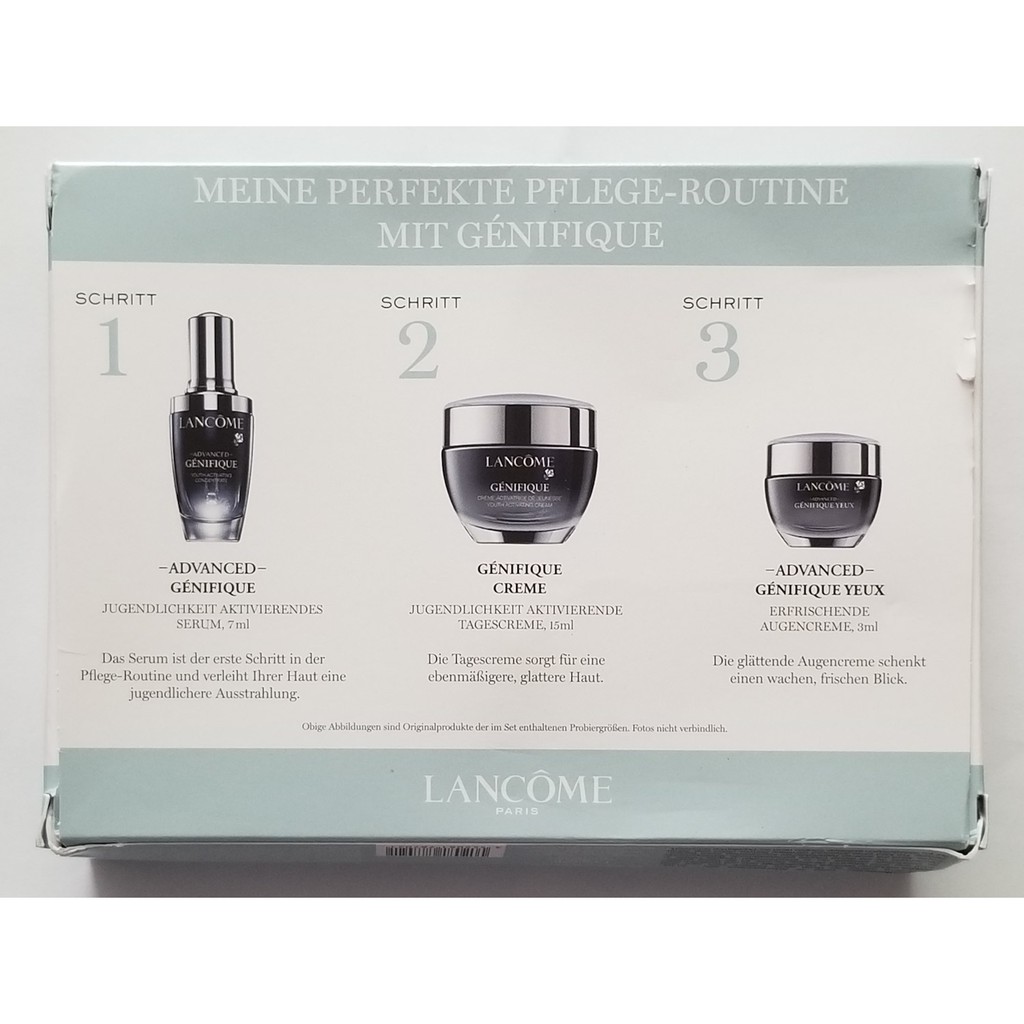 Bộ Sản Phẩm Lancome Advanced Génifique Giftset