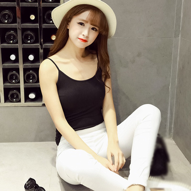 Áo Nữ Không Tay Màu Sắc Đơn Giản Quyến Rũ