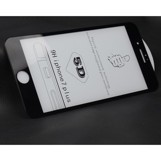 Miếng dán cường lực FULL màn hình 5D cho IPHONE 7,7PLUS