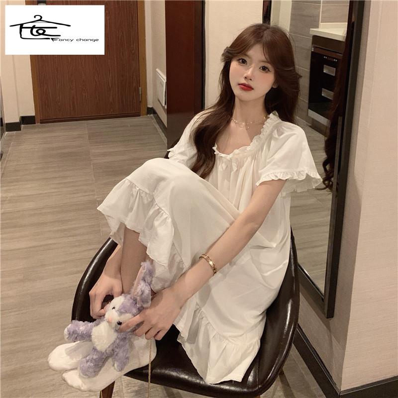 Đầm Ngủ Kiểu Công Chúa Thời Trang Mùa Hè Dễ Thương Cho Nữ