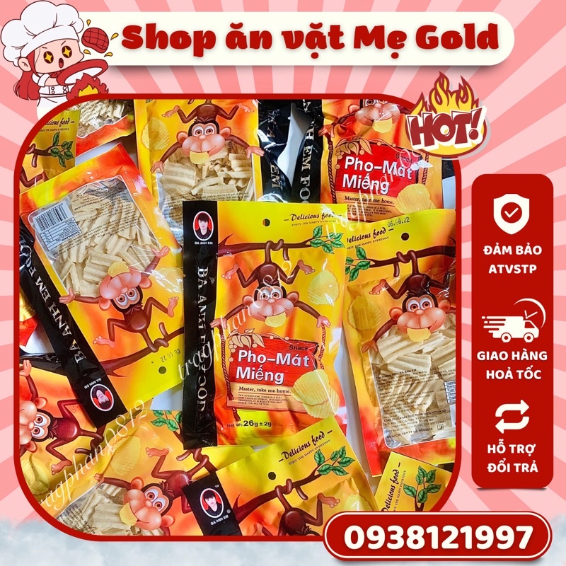 Snack phomat miếng Ba Anh Em Food