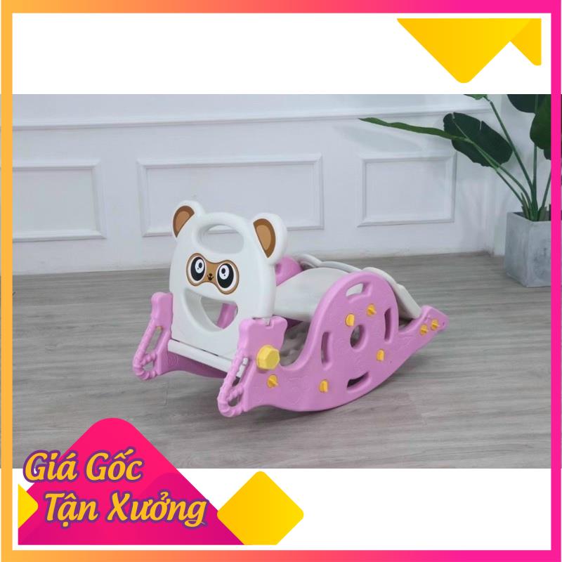 CẦU TRƯỢT BẬP BÊNH - BÓNG RỔ🌈 Cầu trượt bập bênh 2 chức năng