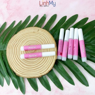 Keo dán móng mini nail box – keo dán móng tay gỉa