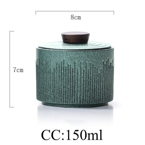 Hộp Đựng Trà Mini Bằng Gốm Sứ Cao Cấp Tiện Dụng Mang Theo Du Lịch