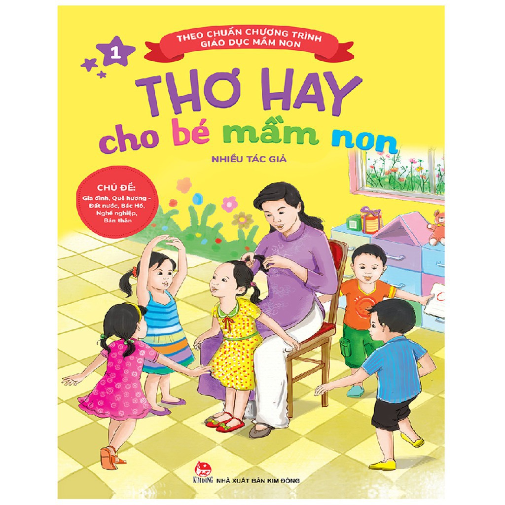 Sách Thơ Hay Cho Trẻ Mầm Non Tập 1